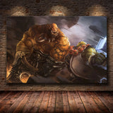 Wall Art Canvas Prints World of Warcraft Home Decor set B