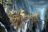 5D DIY Diamond Art Painting Kits -Full Square / Round Drill  "Lord of the Rings Castle"