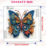 5D DIY Partial Special Shaped Drill Diamond Painting "Butterfly"