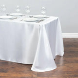 Rectangle Satin Tablecloth Wedding  Decoration, party Birthday Events