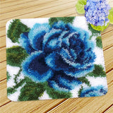 Latch hook DIY rug kit preprinted " 23 various patterns" sizes vary