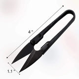 Sewing Scissors Set Carbon Steel Nippers Lightweight
