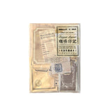 100pcs Vintage Material Paper Set DJunk Journal DIY scrapbooking