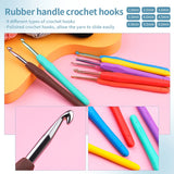 Knitting Crochet Hook Set DIY Craft Crochet Knit With Bag