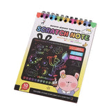 Rainbow Art Paper Rainbow Scratch Paper Children's Art Book