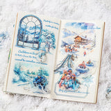 25pcs Cool Skiing Stickers Snow Winter Collage Junk Journal DIY scrapbooking