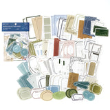100 pcs Vintage Decorative paper Junk Journal DIY scrapbooking