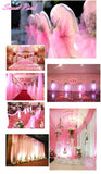 25M x 29CM Sheer Organza Roll Tulle Fabric Chair Sashes Wedding Party Events