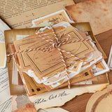 100 pcs Vintage Decorative paper Junk Journal DIY scrapbooking