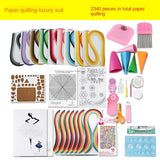 Paper Quilling Sets 12 options  DIY Starter Professional Complete Kit craft supplies