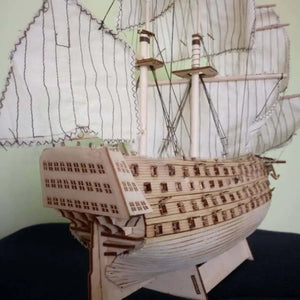 Diy  model Royal Navy Wooden Model Ship- The Victory Sailboat