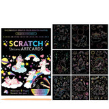 Children Scratch Art Painting Set Magic Rainbow Colors for children
