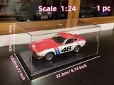 10 Sizes - 1/87 1/64 1/43 1/32 1/24 1/18 Clear Acrylic Car Model Display Box Dust Cover