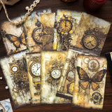 40pcs/pack Vintage Floral Materials Paper DIY Flower Collage Photo Album Junk Journal DIY scrapbooking