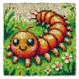 Latch hook DIY rug kit preprinted " 30 Various patterns " approx 30x30
