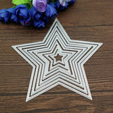 8pcs/set Basic Stars Metal Cutting Dies for Scrapbooking  Paper Cards