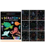Children Scratch Art Painting Set Magic Rainbow Colors for children
