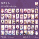 50 pcs Vintage Diy Decor Stickers Junk Journal DIY scrapbooking