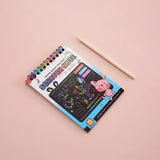 Rainbow Art Paper Rainbow Scratch Paper Children's Art Book