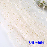 150cm Small Plum Blossom Tulle Soft Flower Floret Mesh Fabric for Party Decoration