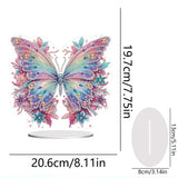 DIY Acrylic Diamond Art Painting Ornament Special Shape "Butterfly"