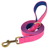 Personalized Dog Collar PU Leather leash option for Small to Large Dogs