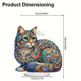 Diamond Painting Special Shape Drill 5D DIY Desk Ornament "Cat"