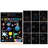 Children Scratch Art Painting Set Magic Rainbow Colors for children