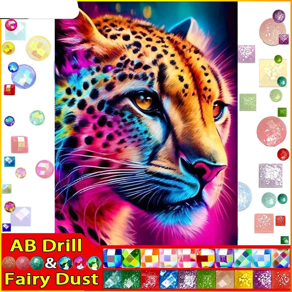 5D DIY Diamond Embroidery Full Square/round Fairy Dust AB Diamond Painting 