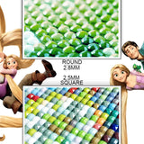 5D DIY Diamond Art Painting Kits -Full Square / Round Drill  "Cute baby disney characters"