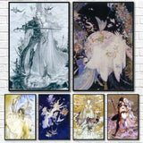 Final Fantasy Game Luxury Wall Art Prints Waterproof Home  Decor