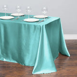 Rectangle Satin Tablecloth Wedding  Decoration, party Birthday Events