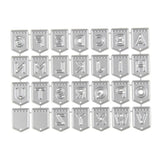 Letter Alphabet Frame Metal Cutting Dies for Scrapbooking  Paper Cards