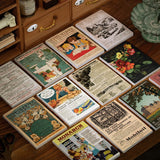60pcs Vintage Time travel Series Material Paper Junk Journal DIY scrapbooking