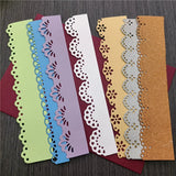 7pcs/Set Lace Cutting Die Decorative Edge Metal Cutting Dies for Scrapbooking card making