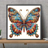 5D DIY Partial Special Shaped Drill Diamond Painting "Butterfly"