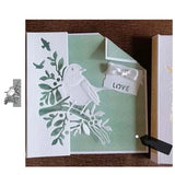 3D Birds Leaves Metal Cutting Dies for Scrapbooking  Paper Cards