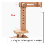Wooden Embroidery Hoop Holder Stand 360 Degree Rotation