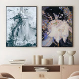 Final Fantasy Game Luxury Wall Art Prints Waterproof Home  Decor
