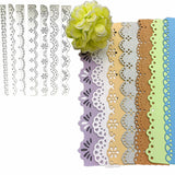 7pcs/Set Lace Cutting Die Decorative Edge Metal Cutting Dies for Scrapbooking card making