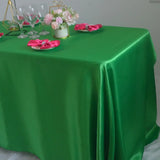 Reusable Satin Tablecloth Wedding Marriage Party Decoration Polyester Table Cloth Set B