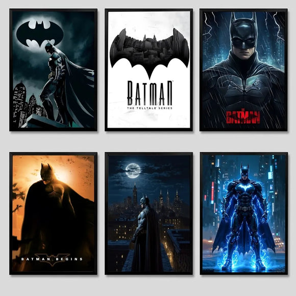 Batman Poster Wall Art Prints on premium paper