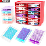 12pcs Tray + 1Pcs Storage Rack 12 Slots suit Diamond Painting Kit