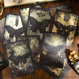 20pcs Vintage Mysterious Darkness Decor  Material Paper Junk Journal DIY scrapbooking