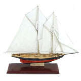DIY Scale 1/87 classic sail boat model Benjamin W. Latham 1902 kit