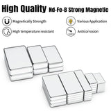 20-200Pcs Super Strong Neodymium Magnets 10/15/20mm X 5/10mm X 3mm N35 NdFeB Block Magnets