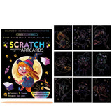 Children Scratch Art Painting Set Magic Rainbow Colors for children