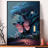 5D DIY Diamond painting full square/ round drill "Butterflies"