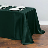 Rectangle Satin Tablecloth Wedding  Decoration, party Birthday Events