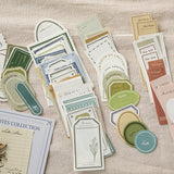 100 pcs Vintage Decorative paper Junk Journal DIY scrapbooking